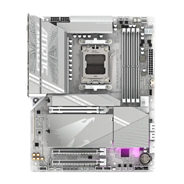 Материнская плата Gigabyte X870 AORUS ELITE WIFI7 ICE купить! 