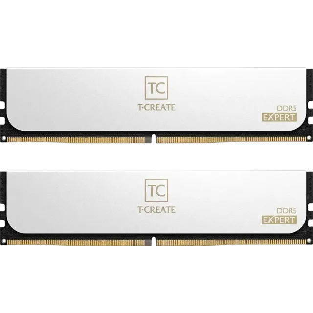 Оперативная память DDR5 32 Gb 6400 MHz Team Group T-CREATE Expert White (CTCWD532G6400HC40BDC01) купить! 
