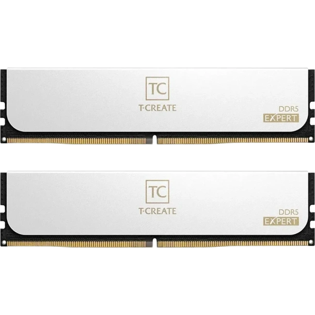 Оперативная память DDR5 32 Gb 6400 MHz Team Group T-CREATE Expert White (CTCWD532G6400HC40BDC01) купить! 