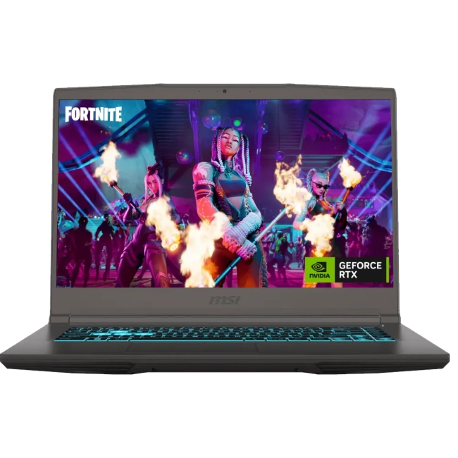 Ноутбук MSI Thin 15 B12UC-1628XRU (Intel Core i7 12650H/15.6" 1920x1080/16Gb/512Gb SSD/nVidia GeForce RTX 3050 4Gb/DOS) Серый - фото