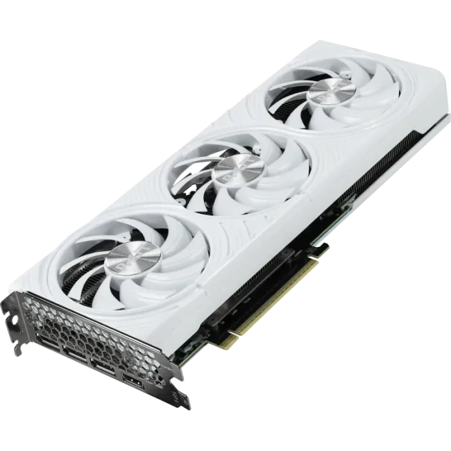 Видеокарта Palit GeForce RTX 5070 OC 12Gb (NE75070U19K9-GB2050W), White, Retail купить! 