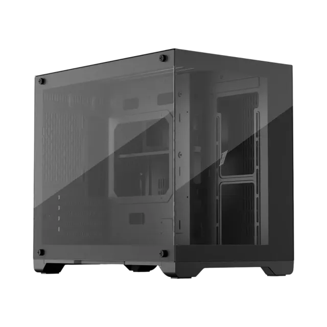 Компьютерный корпус 1STPLAYER MEGAVIEW MV6-T (MV6-TP-BK) Black купить! 