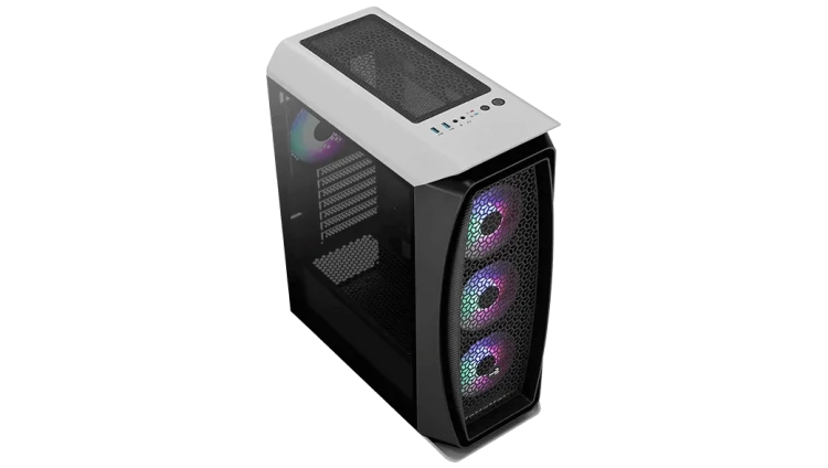 Компьютерный корпус AeroCool Aero One Frost белый купить! 