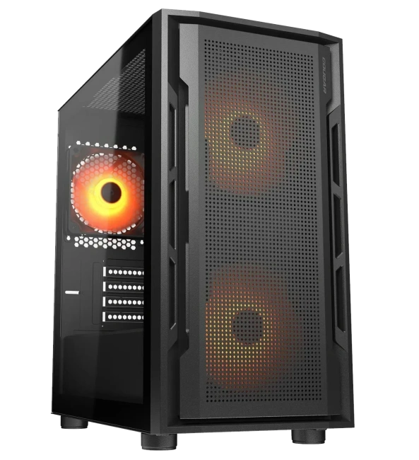 Игровой компьютер 991679 (Core i5-13400F 2.5 ГГц/Intel B760/32 ГБ 6.0 ГГц/1024 SSD/RTX 5050 8 ГБ/Wi-Fi/650W/Cougar Uniface Mini ARGB Black) - купить по выгодной цене!