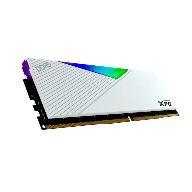 Оперативная память DDR5 64 ГБ 6400 МГц ADATA XPG LANCER RGB White (AX5U6400C3232G-DCLARWH) модулей 2 шт. купить! 