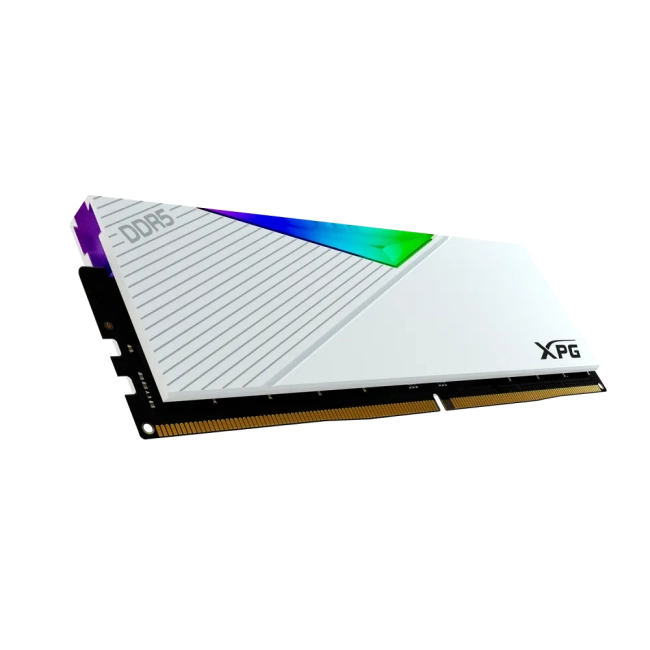 Оперативная память DDR5 64 ГБ 6400 МГц ADATA XPG LANCER RGB White (AX5U6400C3232G-DCLARWH) модулей 2 шт. купить! 
