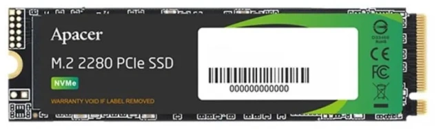 Твердотельный накопитель SSD 512 ГБ M.2 NVMe Apacer (AP512GAS2280P4X-1) купить! 