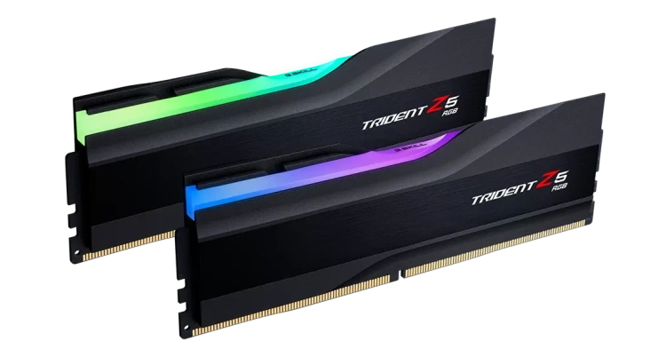 Оперативная память DDR5 96 Gb 6000 MHz G.Skill TRIDENT Z5 RGB Black (F5-6000J3036F48GX2-TZ5RK) купить! 