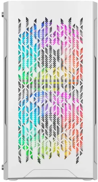 Компьютерный корпус Powercase Mistral Micro D3W TG ARGB PWM White (CMMDW-A3) купить! 