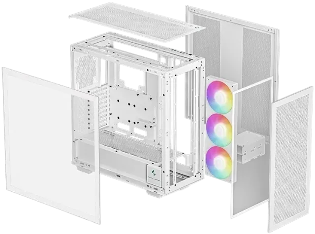 Компьютерный корпус Deepcool MORPHEUS TG RGB White (R-MORPHEUS-WHAPA1-G-1) купить! 