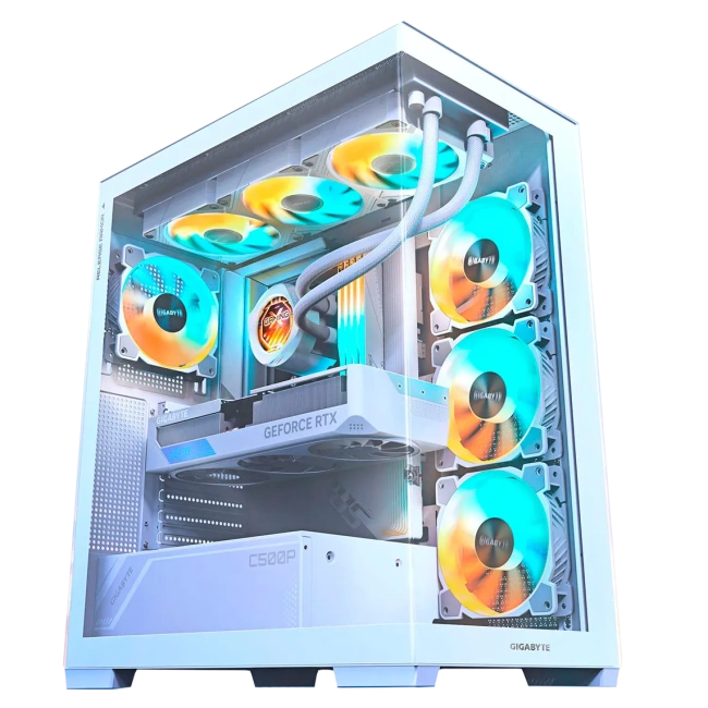 Игровой компьютер 989856 (Ryzen 9 7950X 4,5 ГГц/AMD B850/32 ГБ DDR5 6 ГГц/2048 ГБ SSD/RTX 5070 TI 16 ГБ/Wi-Fi/850W/Gigabyte C500PI ST White) - купить по выгодной цене!