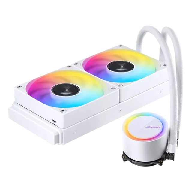 Система водяного охлаждения JONSBO TG-240 ARGB White PWM купить! 