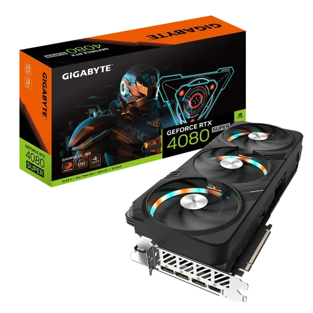 Видеокарта Gigabyte GeForce RTX 4080 SUPER 16GB GAMING OC (GV-N408SGAMING OC-16GD) купить! 
