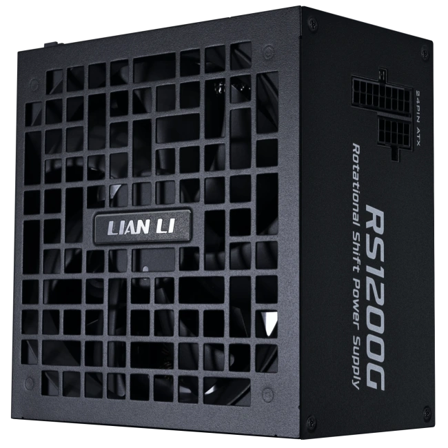 Блок питания Lian Li 1200W RS1200G USB HUB Black (G9P.RS1200G.BH00.RU) 16 Pin (PCIe 5.1 Connector Cable Details) купить! 