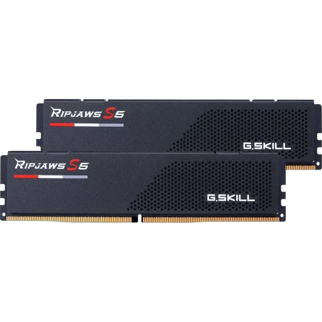 Оперативная память DDR5 64 Gb 5200 MHz G.Skill RIPJAWS S5 Black (F5-5200J4040A32GX2-RS5K) купить! 
