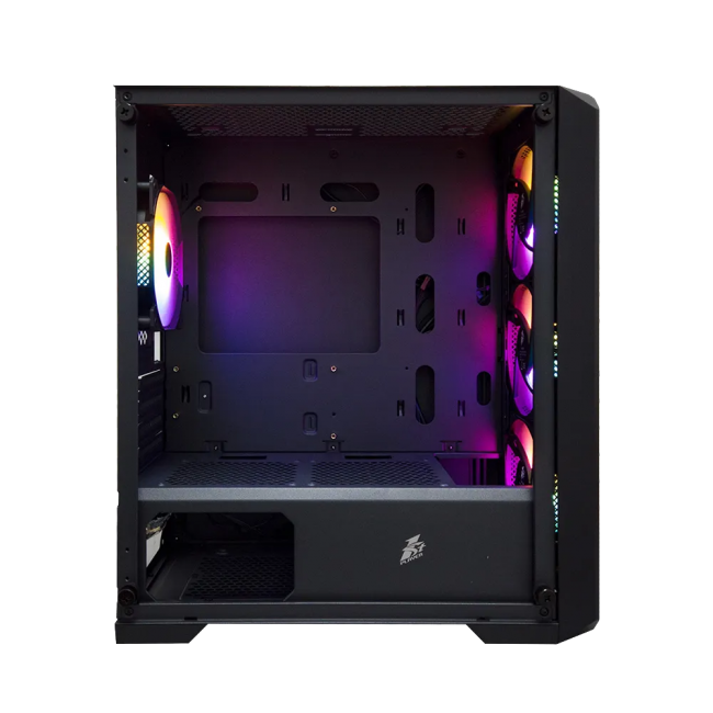 Компьютерный корпус 1STPLAYER TRILOBITE T5 Black / mATX, TG / 4x120mm LED fans inc. / T5-BK-4F1 купить! 