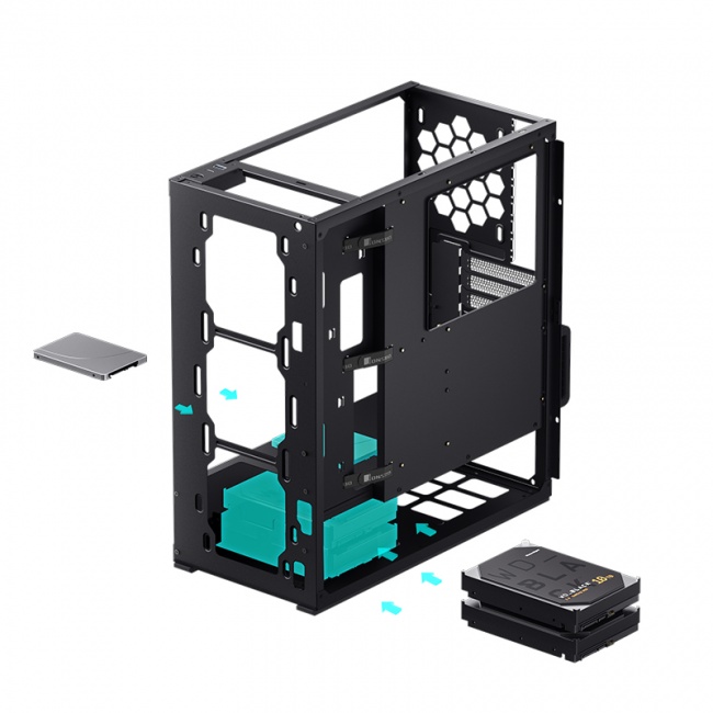 Компьютерный корпус Jonsbo VR4 Black купить! 