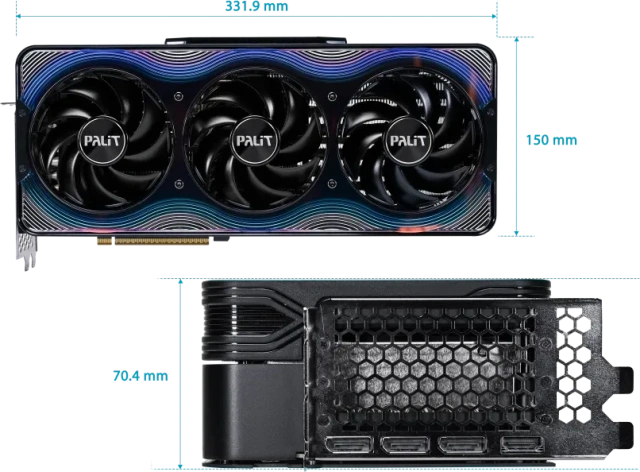 Видеокарта Palit GeForce RTX 5090 GameRock 32Gb (NE75090019R5-GB2020G) купить! 