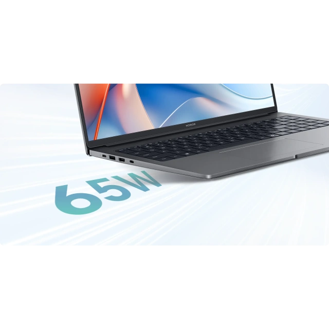 Ноутбук HONOR MagicBook X16 Plus (Intel Core 5 220H/16"/1920x1200/16Gb/1Tb SSD/Windows 11 Home) Серый 5301ANUY - фото