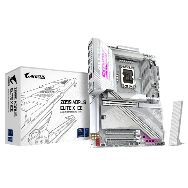 Материнская плата Gigabyte Z890 AORUS ELITE X ICE купить! 