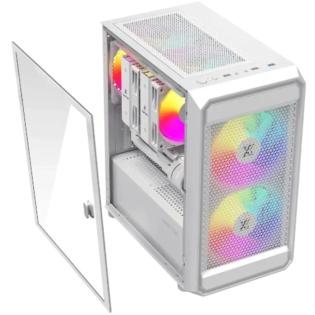 Компьютерный корпус XASTRA A303M 3ARGB White (A303M-2FC14A-1FC12A-D-WH) купить! 
