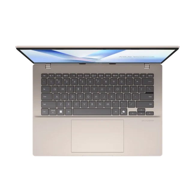 Ноутбук Asus VivoBook 14 M1407KA-PS74 (AMD Ryzen AI 7 350/14.5" 1920x1200/16Gb/512Gb SSD/Win 11 Home) Gold - фото