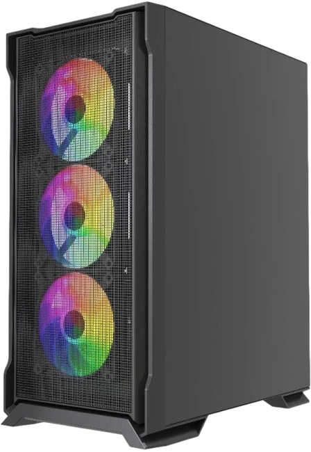 Компьютерный корпус Powercase Mistral AZ4B ARGB TG Black (CMAZB-A4) купить! 