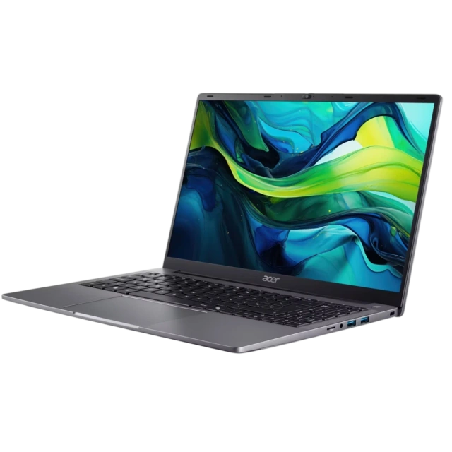 Ноутбук Acer Aspire Lite AL15-32P-C1KD (Intel Celeron N4500/15.6" 1920x1080/8Gb/256Gb SSD/Intel Graphics/Wi-Fi/Bluetooth/без ОС) Silver - фото