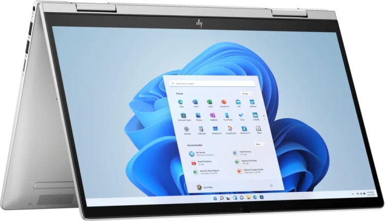 Ноутбук HP Envy x360 14-es1023 (Intel Ultra 7 150U/14"/Touch/1920x1200/16Gb/1024Gb SSD/Intel Graphics/Win 11 Home) Silver - фото