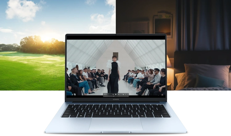 Ноутбук HONOR MagicBook X14 Plus 2025 (Core 5 220H/14"/2880x1800/32Gb/1Тб/Win 11 Home) 5301ALXY Синий - фото