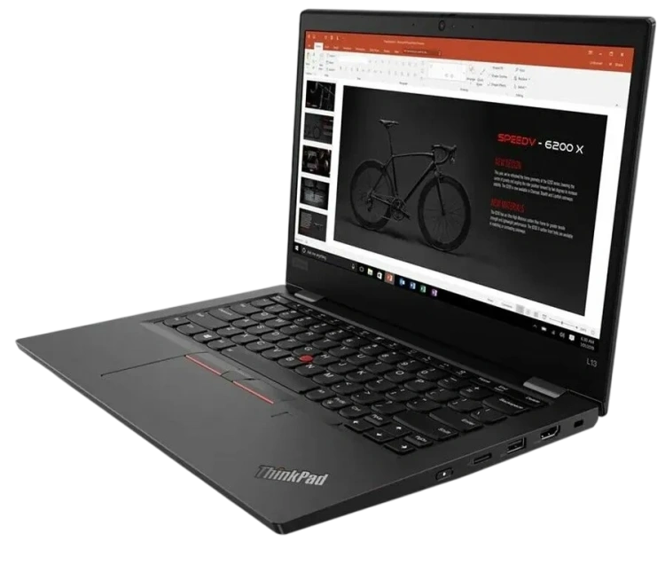 Ноутбук Lenovo ThinkPad L13 Yoga Gen2 (Ryzen 5 Pro 5650U 2.3GHz/13.3"/FHD/Touch/8GB/512GB SSD/Vega 7/Win 11 Pro) Black - фото