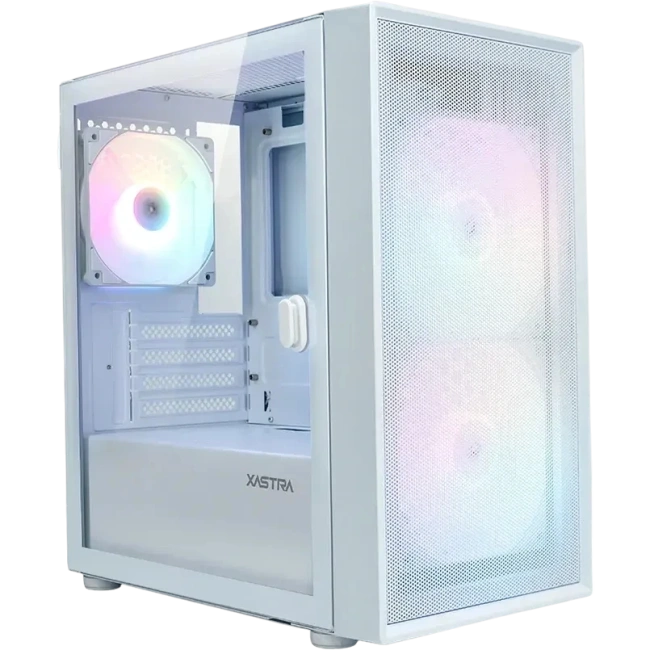 Компьютерный корпус XASTRA A305M 3FRGB TG White (A305M-2FC14F-1FC12F-D-WH) купить! 