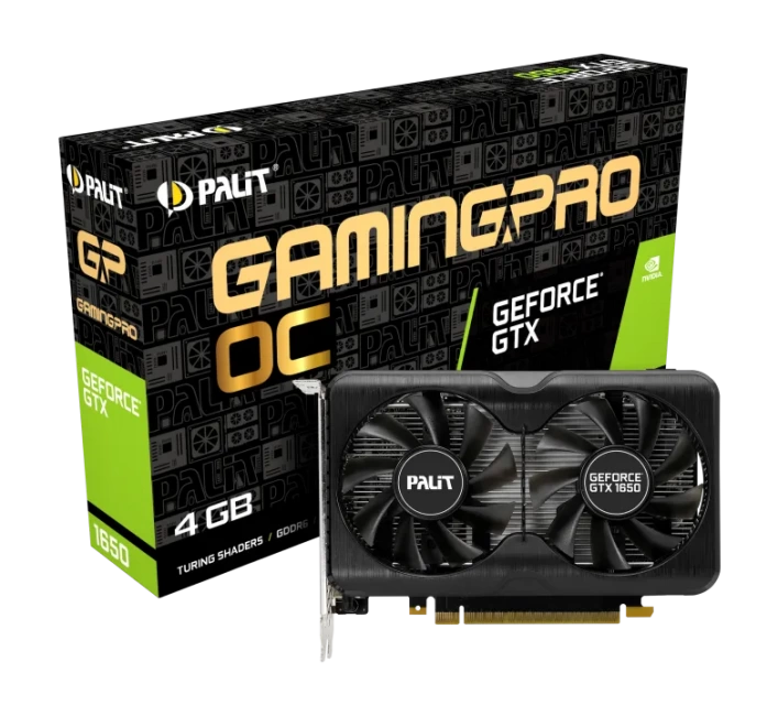 Видеокарта Palit GeForce GTX 1650 GP OC 4GB (NE61650S1BG1-1175A