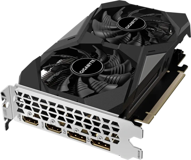 Видеокарта GIGABYTE GeForce RTX 3050 WINDFORCE V2 OC (GV-N3050WF2OCV2-6GD), Retail купить! 