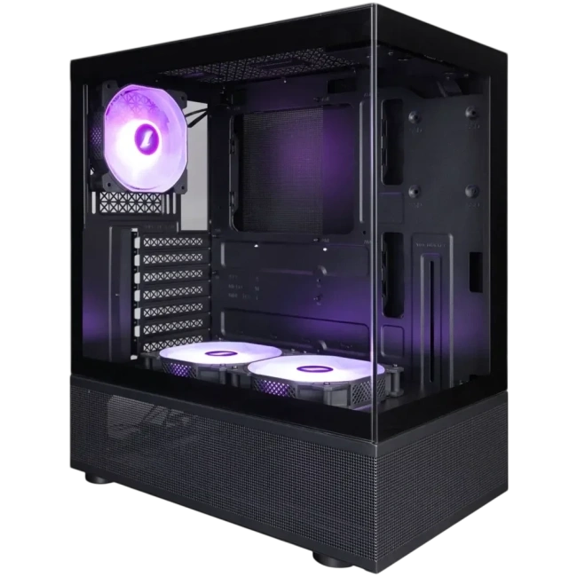 Офисный компьютер 990516 (Core i5-13400 2,5 ГГц/Intel B760/32 ГБ DDR5 6  ГГц/1024 ГБ SSD/Wi-Fi/650W/1STPLAYER MIKU Mi7-A ARGB Black) - купить! 