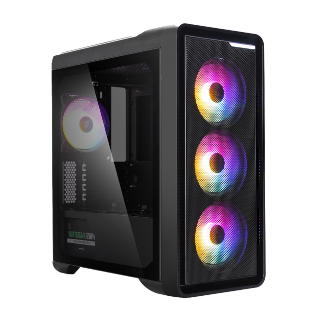 Компьютерный корпус Zalman M3 Plus RGB (M3 Plus RGB) черный купить! 