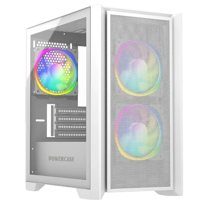 Компьютерный корпус Powercase Alisio Micro Z3W ARGB White (CAMZW-A3) купить! 