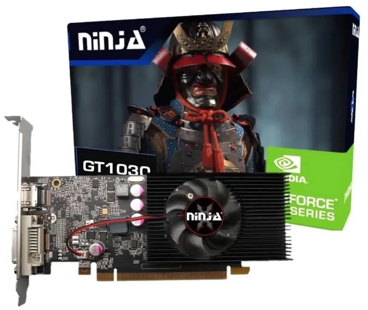 Видеокарта GeForce GT 1030 2048Mb, Sinotex Ninja PCI-E PA-GT1030 2G NK103FG25F купить! 