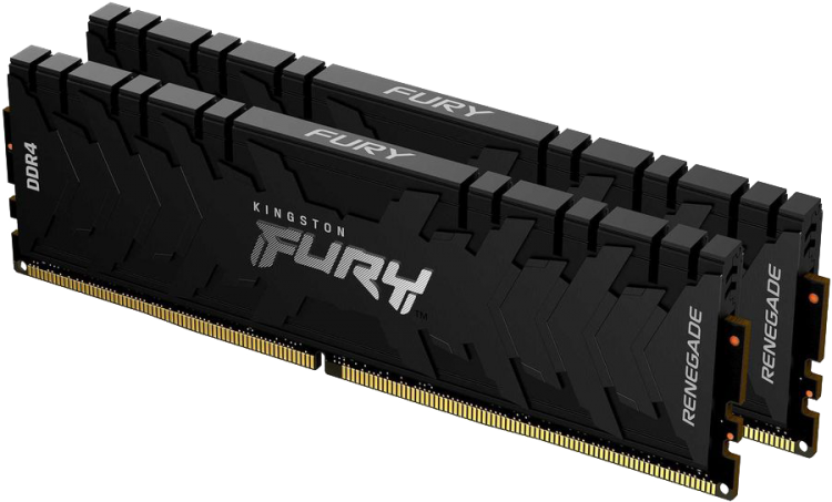 Оперативная память DDR4 16 ГБ 3600 МГц Kingston FURY Renegade Black (KF436C16RBK2/16) модулей 2 шт. купить! 