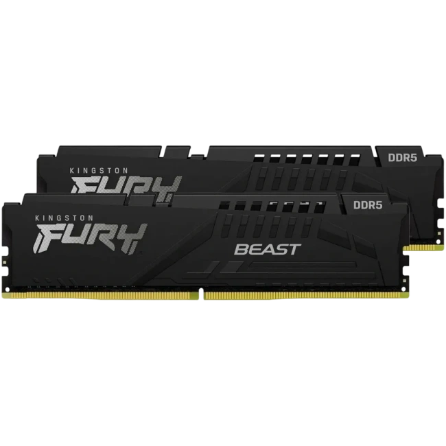 Оперативная память 16 Gb 6000 MHz Kingston FURY Beast Black (KF560C30BBEK2-16) купить! 