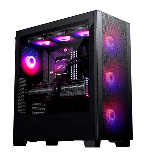 Игровой компьютер 989940 (Core i5-14600KF 3.5 ГГц/Intel Z790/32 ГБ DDR5 6 ГГц/1024 ГБ SSD/RTX 4070 SUPER 12 ГБ/Wi-Fi/850W/Phanteks 523 XT PRO ULTRA TG RGB Black) - купить по выгодной цене!