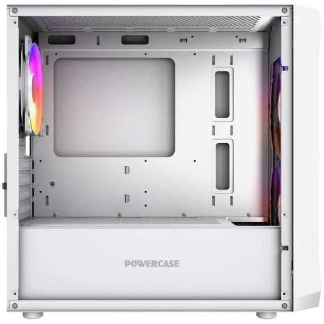 Компьютерный корпус Powercase Mistral Micro A3W TG ARGB V2 White (CMMAW-A3-V2) купить! 
