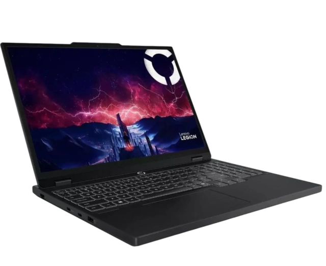 Ноутбук Lenovo Legion 5 15AHP10 (AMD Ryzen 7 260 3.8GHz/15.1" 2560x1600, OLED/16Gb/512Gb SSD/NVIDIA GeForce RTX5060 8Gb/Win 11 Home) 83M00001US, Black - фото