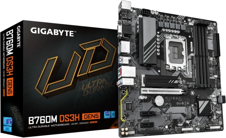 Материнская плата Gigabyte B760M DS3H GEN5 купить! 