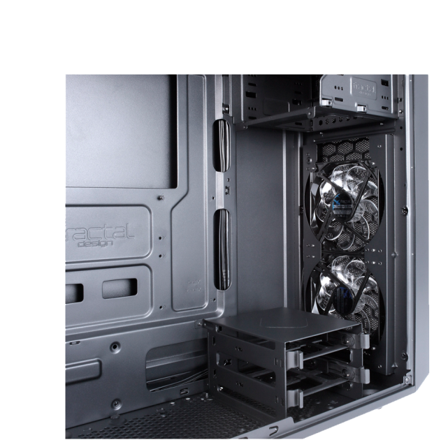 Компьютерный корпус Fractal Design Focus G [FD-CA-FOCUS-BK-W] черный купить! 