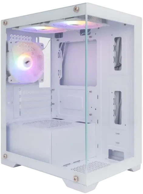 Компьютерный корпус 1STPLAYER MIKU Mi2 LED White (FP_Mi2-WH-3F1-W) купить! 