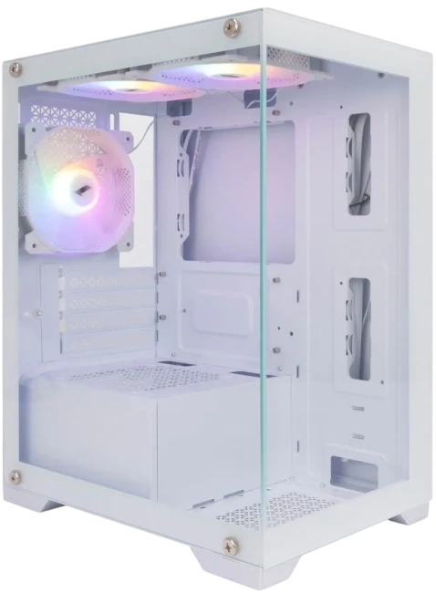 Компьютерный корпус 1STPLAYER MIKU Mi2 LED White (FP_Mi2-WH-3F1-W) купить! 