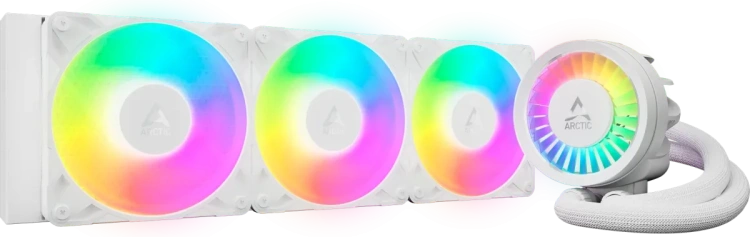 Система водяного охлаждения Arctic Cooling Liquid Freezer III Pro 360 ARGB White (ACFRE00188A) купить! 