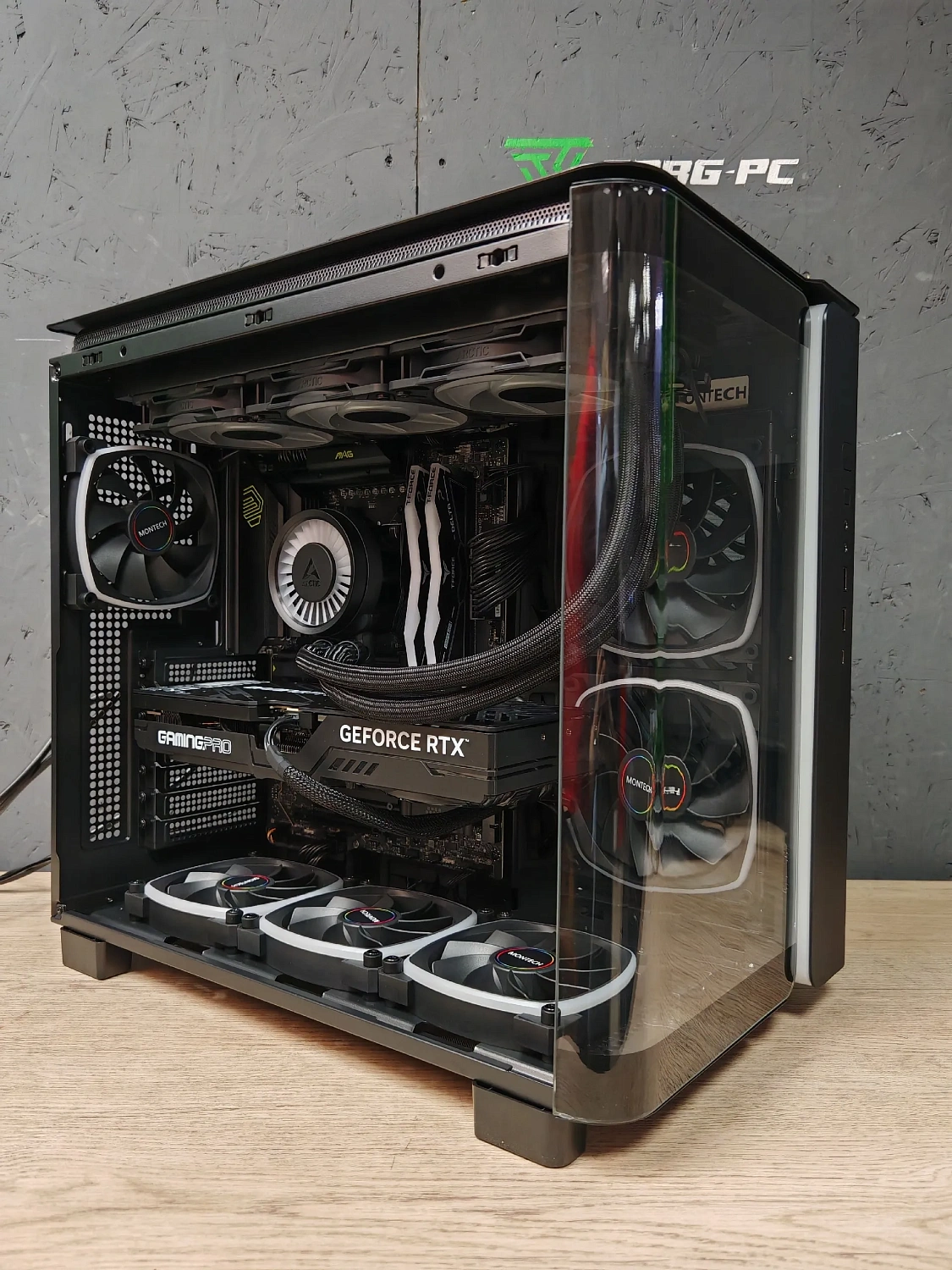 Игровой компьютер 992926 (Ryzen 7 9700X 3.8 ГГц/AMD X870/32 ГБ DDR5 6.0 ГГц/1024 ГБ SSD/RTX 5060 Ti 16 ГБ/Wi-Fi/850W/Montech KING 95 PRO ARGB Black)