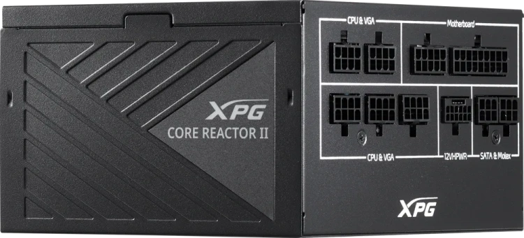 Блок питания ADATA XPG 650W CORE REACTOR II (COREREACTORII650G-BKCEU) 16 Pin (PCIe 5.0 Connector Cable Details) купить! 